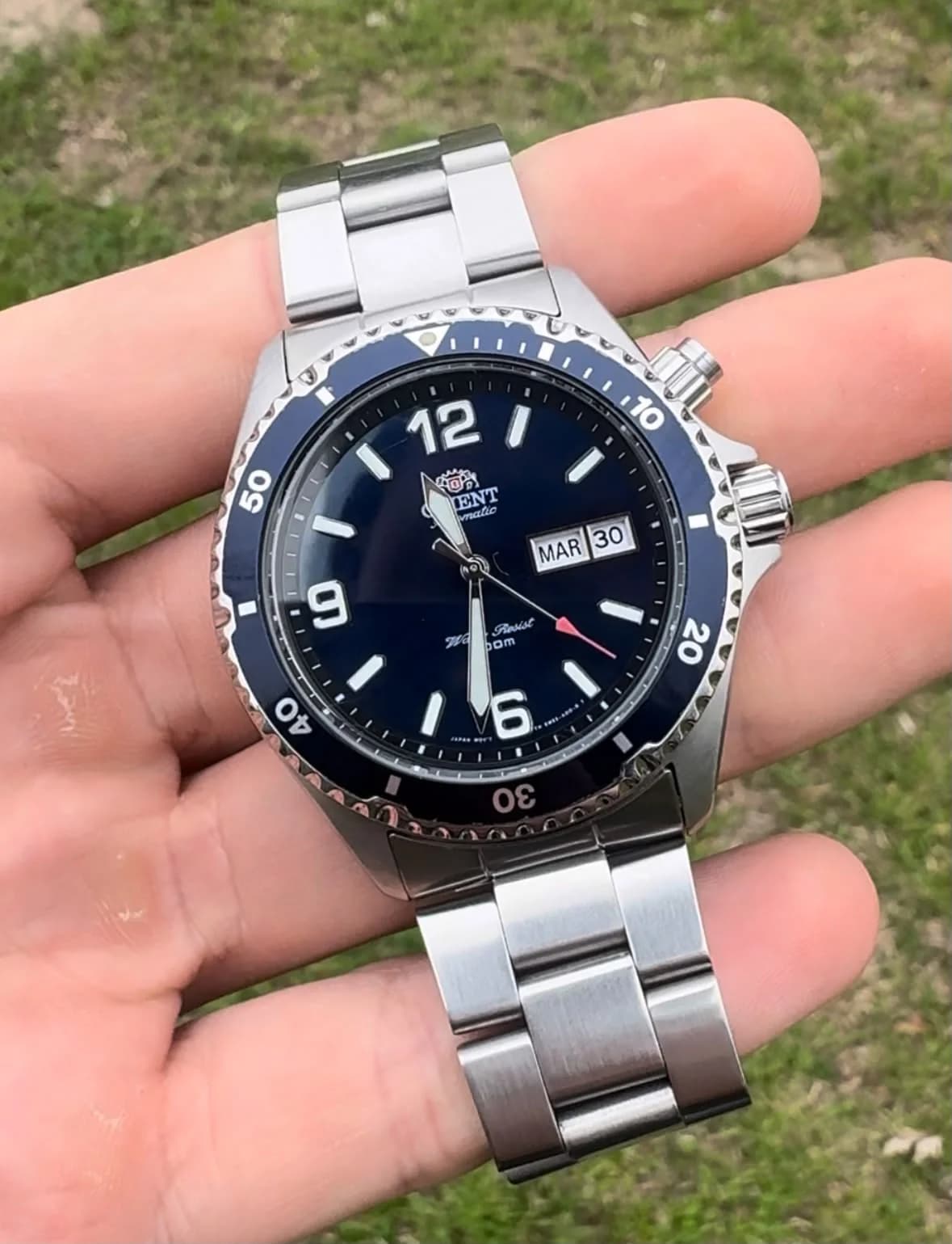 Orient Mako 1er gen — Orient Mako Diver Azul